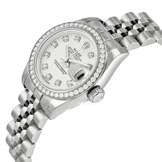 JMS always Bracelets Original Rolex Lady Datejust 26 Ivory coloured Dial Stainless Steel Jubilee Bracelet Automatic Watch 179384ISBDJ JMS always Bracelets Original Rolex Lady Datejust 26 Ivory coloured Dial Stainless Steel Jubilee Bracelet Automatic Watch 179384ISBDJ