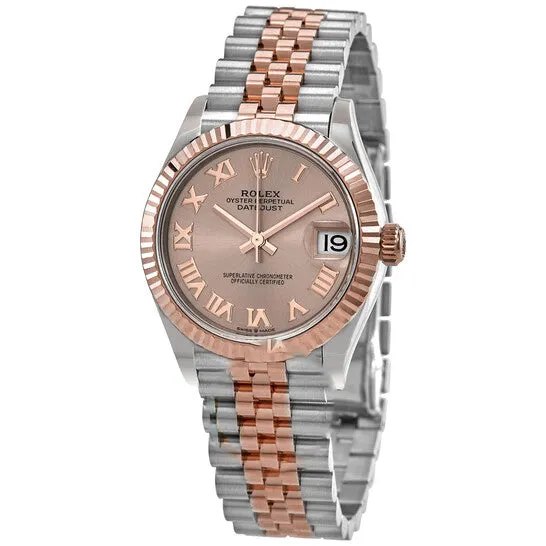 JMS always Earrings Original Rolex Datejust 31 Rose Roman Dial Automatic Ladies Steel and 18kt Everose Gold Jubilee Watch 278271PKRJ JMS always Earrings Original Rolex Datejust 31 Rose Roman Dial Automatic Ladies Steel and 18kt Everose Gold Jubilee Watch 278271PKRJ