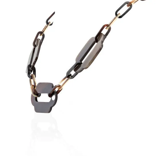 JMS always Necklaces Original Hermes Attelage Long Necklace In Buffalo Horn JMS always Necklaces Original Hermes Attelage Long Necklace In Buffalo Horn