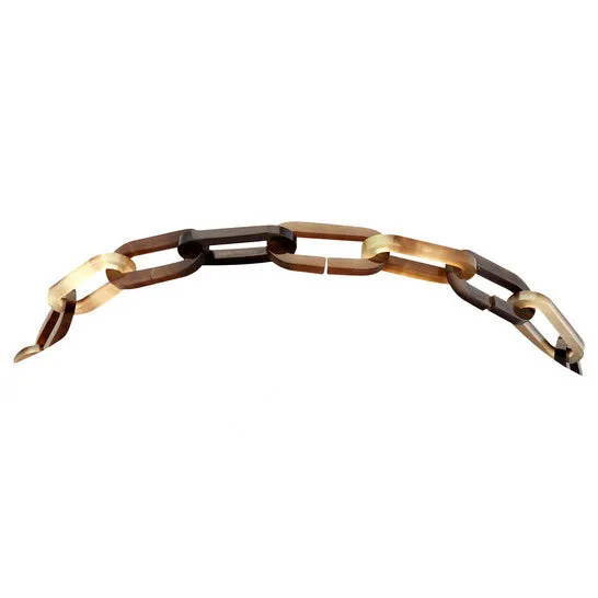 JMS always Necklaces Original Hermes Attelage Long Necklace In Buffalo Horn JMS always Necklaces Original Hermes Attelage Long Necklace In Buffalo Horn