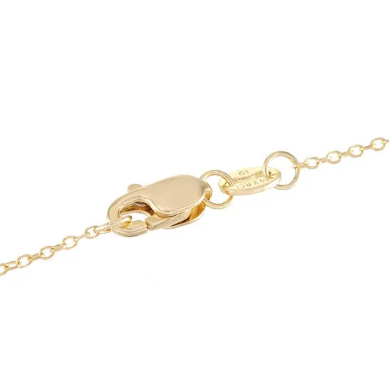 JMS always Necklaces Original LB Exclusive 14K Yellow Gold 010 ct Diamond Pendant Necklace JMS always Necklaces Original LB Exclusive 14K Yellow Gold 010 ct Diamond Pendant Necklace
