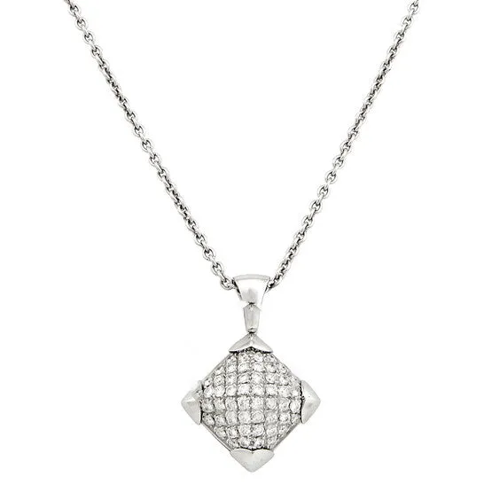 JMS always Original Bvlgari White Gold Diamond Necklace Necklaces JMS always Original Bvlgari White Gold Diamond Necklace Necklaces