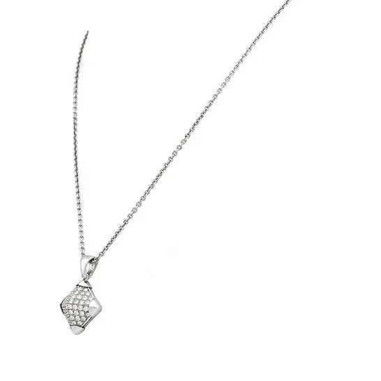 JMS always Original Bvlgari White Gold Diamond Necklace Necklaces JMS always Original Bvlgari White Gold Diamond Necklace Necklaces