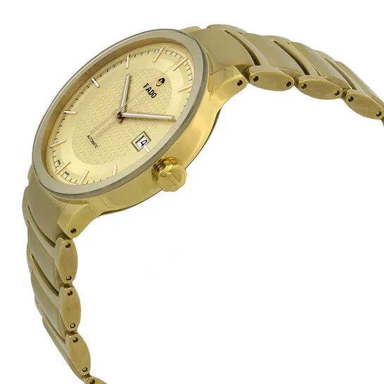 JMS always Original Rado Centrix Automatic Gold Dial Yellow GoldPlated Mens Watch R30279253 PreStyled Sets JMS always Original Rado Centrix Automatic Gold Dial Yellow GoldPlated Mens Watch R30279253 PreStyled Sets