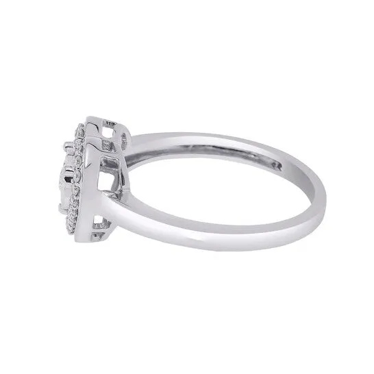 JMS always Rings Original Bliss 18K White Gold Diamond Heart Band Ring sz 65 20087973 JMS always Rings Original Bliss 18K White Gold Diamond Heart Band Ring sz 65 20087973