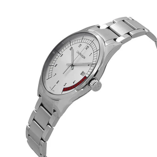 JMS always Rings Original Calvin Klein Completion Quartz Silver Dial Mens KAM2114Y JMS always Rings Original Calvin Klein Completion Quartz Silver Dial Mens KAM2114Y