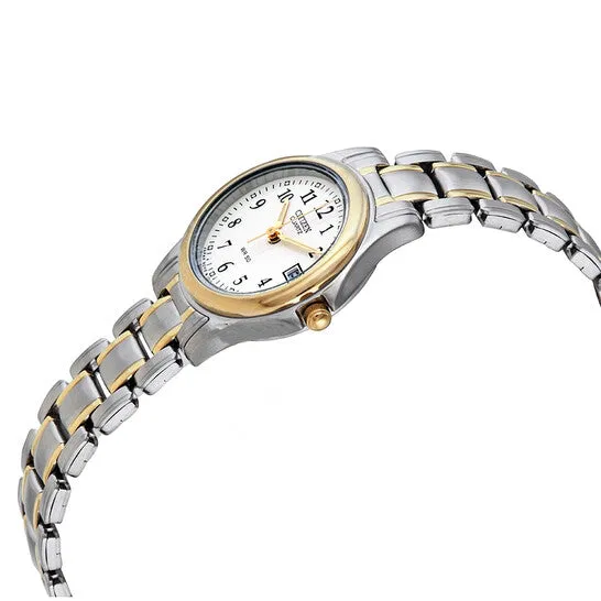 JMS always Rings Original Citizen Ivory Dial Ladies Two Tone Watch EU197457A JMS always Rings Original Citizen Ivory Dial Ladies Two Tone Watch EU197457A