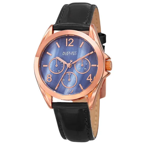 JMS always Watches Original August Steiner Quartz Black Dial Ladies Watch AS8191BKR JMS always Watches Original August Steiner Quartz Black Dial Ladies Watch AS8191BKR
