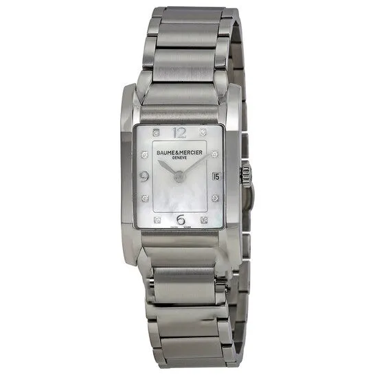 JMS always Watches Original Baume and Mercier Hampton Mother of Pearl Diamond Dial Ladies Watch 10050 JMS always Watches Original Baume and Mercier Hampton Mother of Pearl Diamond Dial Ladies Watch 10050
