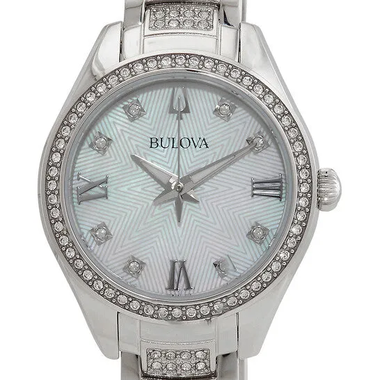 JMS always Watches Original Bulova Crystal Quartz Ladies Watch 96L311 JMS always Watches Original Bulova Crystal Quartz Ladies Watch 96L311
