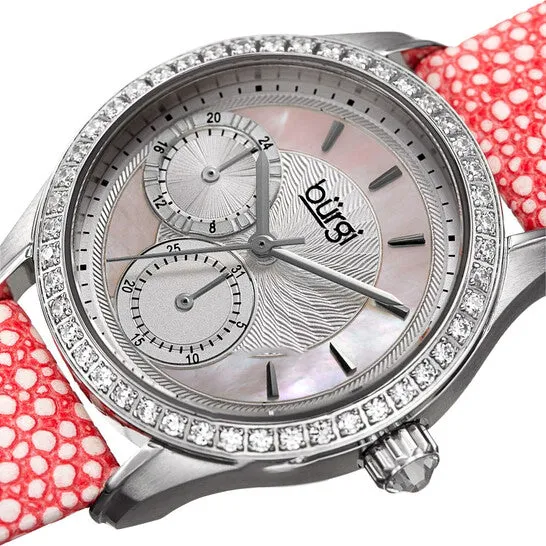 JMS always Watches Original Burgi Quartz Mother of Pearl Dial Ladies Watch BUR160PK JMS always Watches Original Burgi Quartz Mother of Pearl Dial Ladies Watch BUR160PK
