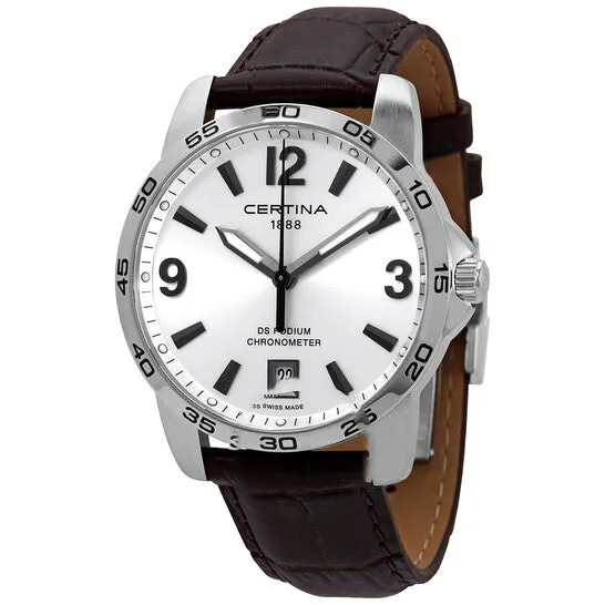 JMS always Watches Original Certina DS Podium Quartz Silver Dial Watch C0344511603700 JMS always Watches Original Certina DS Podium Quartz Silver Dial Watch C0344511603700
