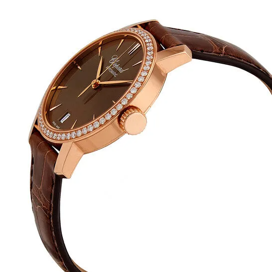 JMS always Watches Original Chopard Classic Automatic Diamond Brown Dial Ladies Watch 1342005003 JMS always Watches Original Chopard Classic Automatic Diamond Brown Dial Ladies Watch 1342005003