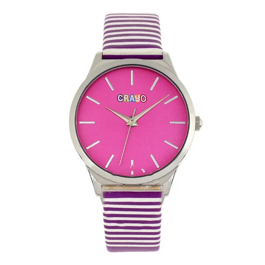 JMS always Watches Original Crayo Aboard Quartz Pink Dial Unisex Watch CRACR5604 JMS always Watches Original Crayo Aboard Quartz Pink Dial Unisex Watch CRACR5604