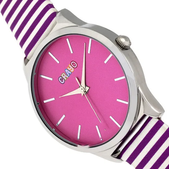 JMS always Watches Original Crayo Aboard Quartz Pink Dial Unisex Watch CRACR5604 JMS always Watches Original Crayo Aboard Quartz Pink Dial Unisex Watch CRACR5604