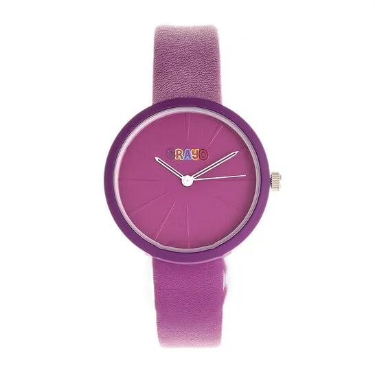 JMS always Watches Original Crayo Blade Quartz Purple Dial Watch CRACR5405 JMS always Watches Original Crayo Blade Quartz Purple Dial Watch CRACR5405