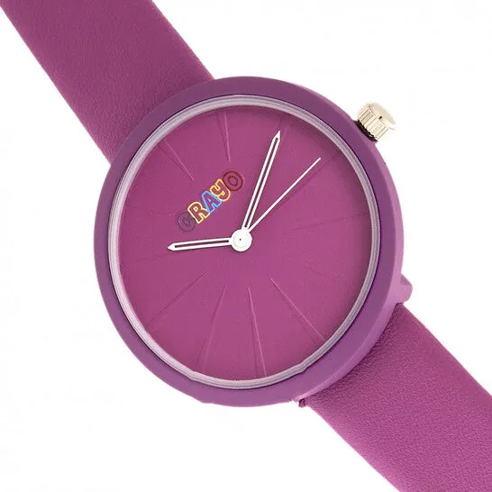 JMS always Watches Original Crayo Blade Quartz Purple Dial Watch CRACR5405 JMS always Watches Original Crayo Blade Quartz Purple Dial Watch CRACR5405