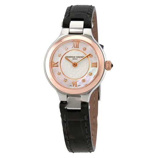 JMS always Watches Original Frederique Constant Delight Silver Diamond Dial Ladies Watch FC200WHD1ER32 JMS always Watches Original Frederique Constant Delight Silver Diamond Dial Ladies Watch FC200WHD1ER32