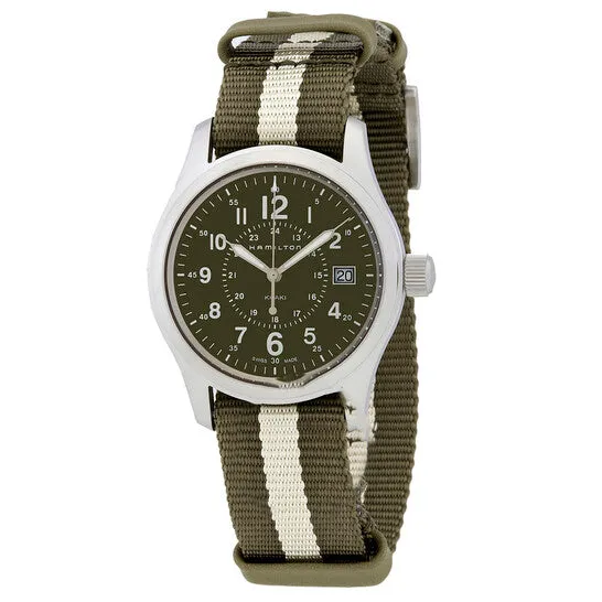 JMS always Watches Original Hamilton Khaki Field Quartz Green Dial Ladies Watch H68201063 JMS always Watches Original Hamilton Khaki Field Quartz Green Dial Ladies Watch H68201063