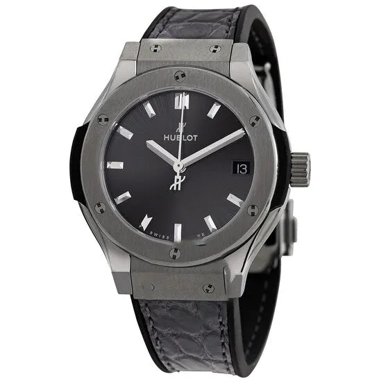 JMS always Watches Original Hublot Classic Fusion Quartz Titanium 33mm Watch 581NX7071LR JMS always Watches Original Hublot Classic Fusion Quartz Titanium 33mm Watch 581NX7071LR