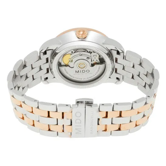 JMS always Watches Original Mido Baroncelli II Automatic Ladies Watch M0072282203600 JMS always Watches Original Mido Baroncelli II Automatic Ladies Watch M0072282203600