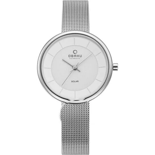 JMS always Watches Original Obaku Lys Quartz White Dial Ladies Watch V206LRCWMC JMS always Watches Original Obaku Lys Quartz White Dial Ladies Watch V206LRCWMC