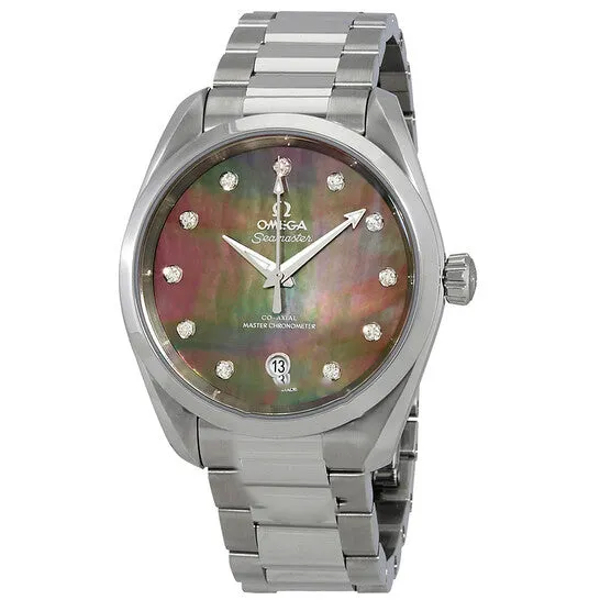 JMS always Watches Original Omega Seamaster Aqua Terra Automatic Chronometer Diamond Ladies Watch 22010382057001 JMS always Watches Original Omega Seamaster Aqua Terra Automatic Chronometer Diamond Ladies Watch 22010382057001