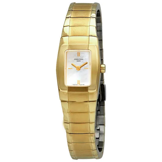 JMS always Watches Original Open Box Certina DS Mini Quartz Mother of Pearl Dial Ladies Watch C32271574611