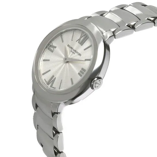 JMS always Watches Original Preowned Baume et Mercier Promesse Quartz Silver Dial Ladies Watch MOA10157 JMS always Watches Original Preowned Baume et Mercier Promesse Quartz Silver Dial Ladies Watch MOA10157