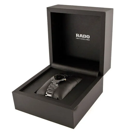 JMS always Watches Original Rado True Quartz Black Dial Ladies Watch R27742172 JMS always Watches Original Rado True Quartz Black Dial Ladies Watch R27742172