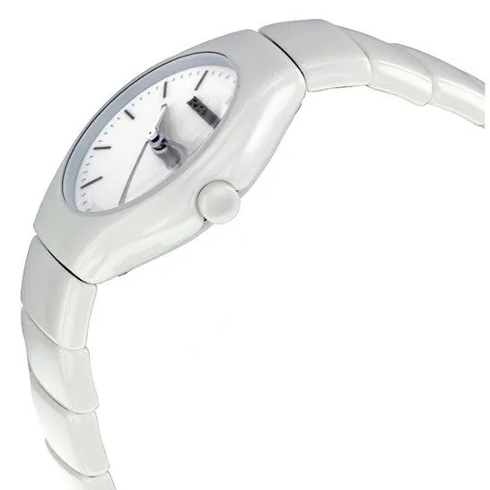 JMS always Watches Original Rado True White Dial Chronograph Ceramic Ladies Watch R27696022 JMS always Watches Original Rado True White Dial Chronograph Ceramic Ladies Watch R27696022