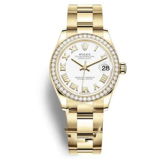 JMS always Watches Original Rolex Datejust 31 Automatic White Dial Ladies 18kt Yellow Gold Oyster Watch 278288WRO JMS always Watches Original Rolex Datejust 31 Automatic White Dial Ladies 18kt Yellow Gold Oyster Watch 278288WRO