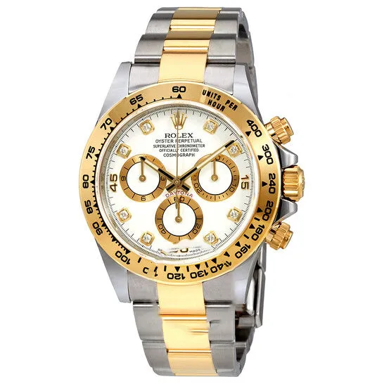 JMS always Watches Original Rolex Oyster Perpetual Cosmograph Daytona White Diamond Dial Ladies Watch 116503WDO JMS always Watches Original Rolex Oyster Perpetual Cosmograph Daytona White Diamond Dial Ladies Watch 116503WDO