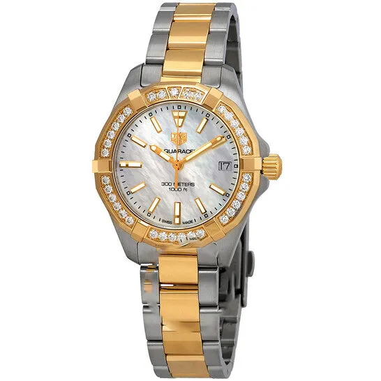 JMS always Watches Original Tag Heuer Aquaracer Mother of Pearl Dial Ladies Watch WBD1321BB0320 JMS always Watches Original Tag Heuer Aquaracer Mother of Pearl Dial Ladies Watch WBD1321BB0320