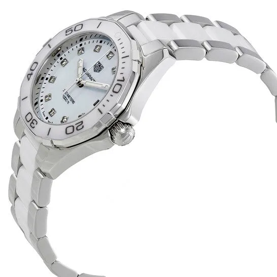 JMS always Watches Original Tag Heuer Aquaracer White Dial Ladies Watch WAY131DBA0914 JMS always Watches Original Tag Heuer Aquaracer White Dial Ladies Watch WAY131DBA0914