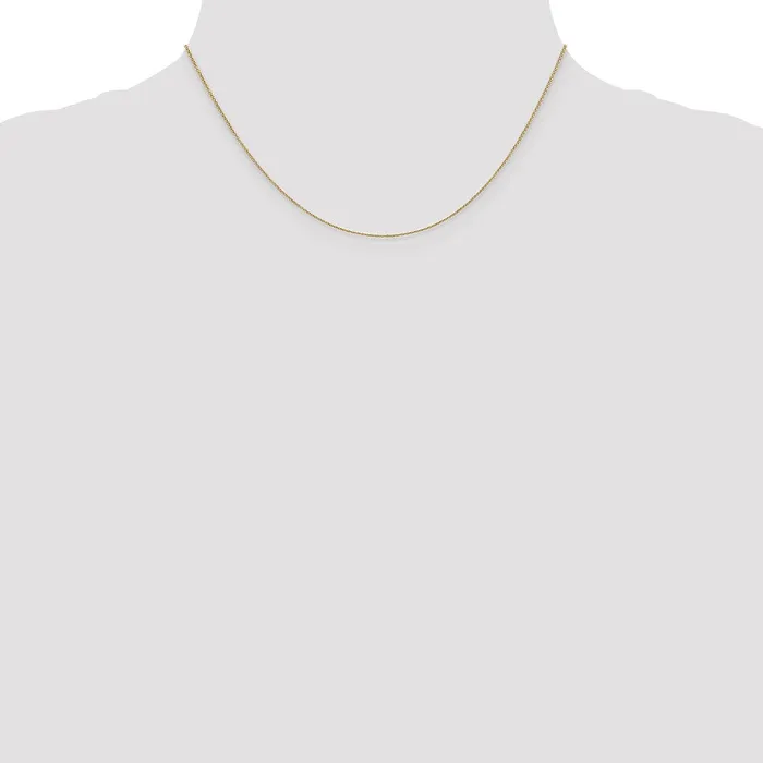 Necklaces MDS 14K Yellow Gold 16 inch 9mm with Spring Ring Clasp Chain Necklace Necklaces MDS 14K Yellow Gold 16 inch 9mm with Spring Ring Clasp Chain Necklace