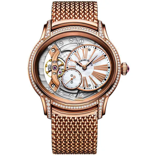 Original Audemars Piguet Millenary Hand Wound Mother of Pearl Dial Ladies Watch 77247ORZZ1272OR01 JMS always Watches Original Audemars Piguet Millenary Hand Wound Mother of Pearl Dial Ladies Watch 77247ORZZ1272OR01 JMS always Watches