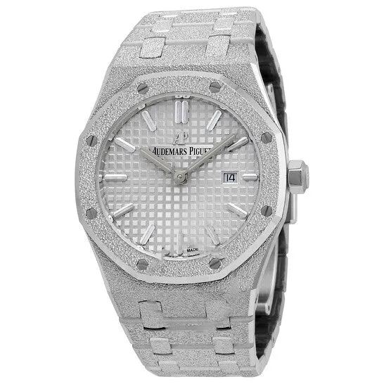 Original Audemars Piguet Royal Oak Frosted Gold Silver Dial Ladies Watch 67653BCGG12663BC01 JMS always Watches Original Audemars Piguet Royal Oak Frosted Gold Silver Dial Ladies Watch 67653BCGG12663BC01 JMS always Watches
