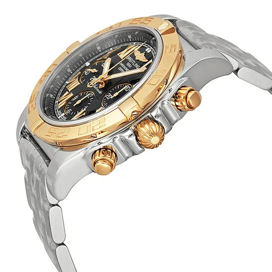 Original Breitling Chronomat 44 Black Dial Stainless Steel Mens Watch CB011012B957SS JMS always Bracelets Original Breitling Chronomat 44 Black Dial Stainless Steel Mens Watch CB011012B957SS JMS always Bracelets