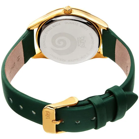 Original Burgi Swirl Quartz Diamond Green Dial Ladies Watch BUR201GN JMS always Watches Original Burgi Swirl Quartz Diamond Green Dial Ladies Watch BUR201GN JMS always Watches