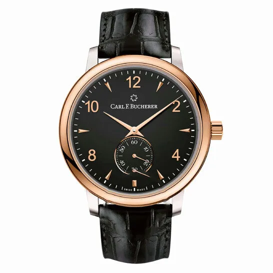Original Carl F Bucherer Adamavi Hand Wind Black Dial Watch 0010316073601 JMS always Watches Original Carl F Bucherer Adamavi Hand Wind Black Dial Watch 0010316073601 JMS always Watches