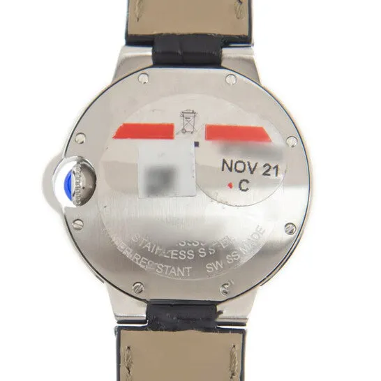 Original Cartier Ballon Bleu Quartz Silver Guilloche Dial Ladies Watch WSBB0034 JMS always Watches Original Cartier Ballon Bleu Quartz Silver Guilloche Dial Ladies Watch WSBB0034 JMS always Watches