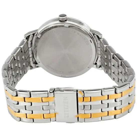 Original Citizen Quartz Silver Dial Twotone Mens Watch BE917455A JMS always Rings Original Citizen Quartz Silver Dial Twotone Mens Watch BE917455A JMS always Rings