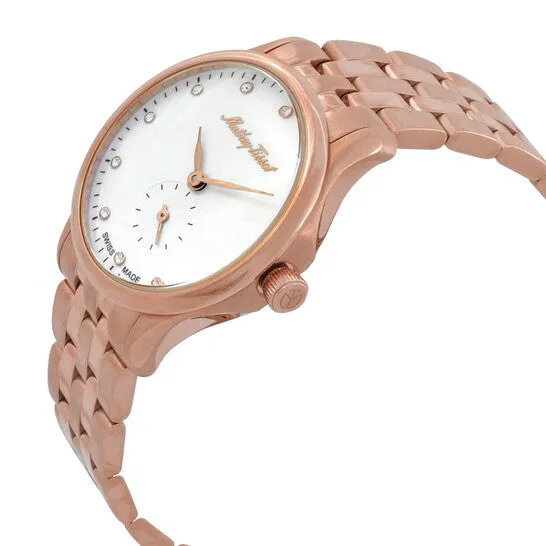 Original MatheyTissot Edmond Metal Crystal White Dial Ladies Watch D1886MRI JMS always Watches Original MatheyTissot Edmond Metal Crystal White Dial Ladies Watch D1886MRI JMS always Watches