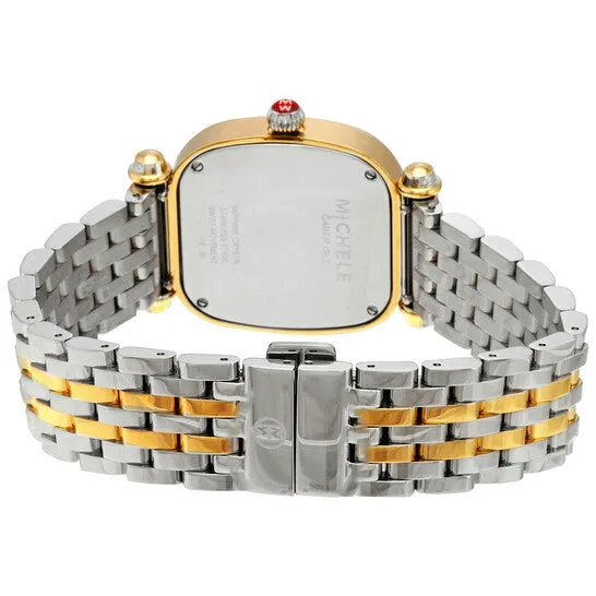 Original Michele Caber Isle Quartz Diamond Mother of Pearl Dial Twotone Ladies Watch MWW16C000033 JMS always Rings Original Michele Caber Isle Quartz Diamond Mother of Pearl Dial Twotone Ladies Watch MWW16C000033 JMS always Rings