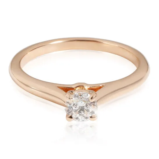 Original PreOwned Cartier 1895 Diamond Solitaire Ring in 18K Rose Gold D VVS1 025 CTW JMS always Rings Original PreOwned Cartier 1895 Diamond Solitaire Ring in 18K Rose Gold D VVS1 025 CTW JMS always Rings