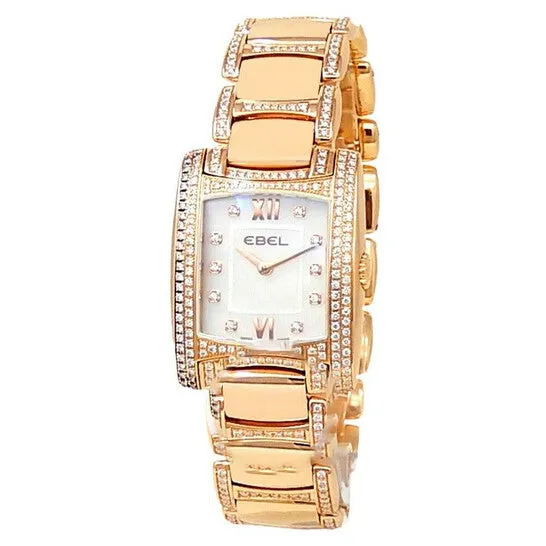 Original Preowned Ebel Brasilia Lady Joaillerie Quartz Diamond Ladies Watch 1290088 JMS always Watches Original Preowned Ebel Brasilia Lady Joaillerie Quartz Diamond Ladies Watch 1290088 JMS always Watches