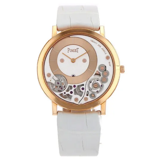 Original Preowned Piaget Altiplano Hand Wind White Dial Ladies Watch G0A42110 JMS always Watches Original Preowned Piaget Altiplano Hand Wind White Dial Ladies Watch G0A42110 JMS always Watches