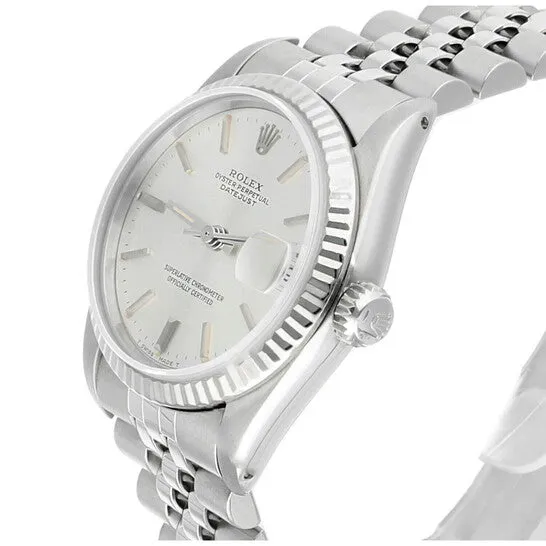 Original Preowned Rolex Datejust Automatic Silver Dial Ladies Watch 68274 SSJ JMS always Watches Original Preowned Rolex Datejust Automatic Silver Dial Ladies Watch 68274 SSJ JMS always Watches