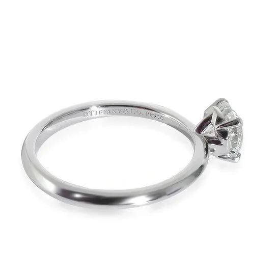 Original PreOwned Tiffany Co Tiffany True Engagement Ring in Platinum 092 CTW JMS always Rings Original PreOwned Tiffany Co Tiffany True Engagement Ring in Platinum 092 CTW JMS always Rings